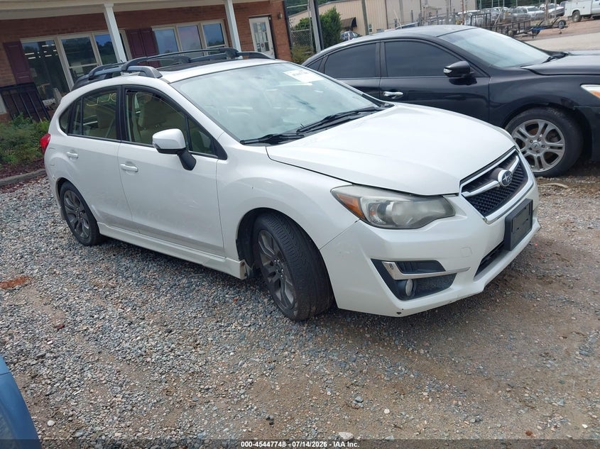 2015 Subaru Impreza VIN JF1GPAU65F8248761 IAAI salvage auction — REPOSSESSION, Clear-Dealer Only (North Carolina), sold $25 on 2026-07-27 (photo 1)