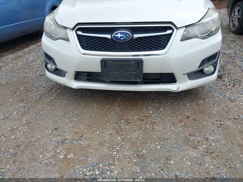 2015 Subaru Impreza VIN JF1GPAU65F8248761 IAAI salvage auction — REPOSSESSION, Clear-Dealer Only (North Carolina), sold $25 on 2026-07-27 (photo 6)