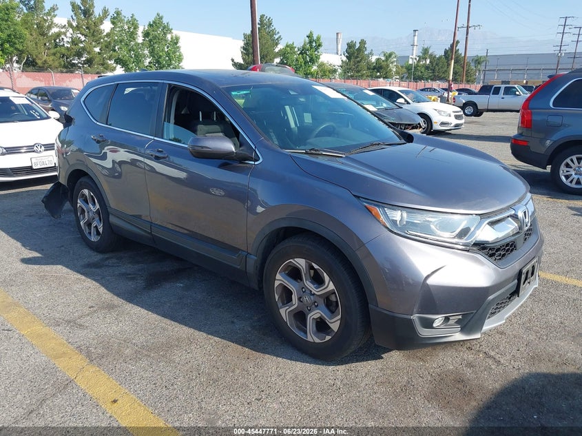 2019 Honda Cr-v VIN 7FARW1H57KE029886 IAAI salvage auction — REAR END, Salvage (California), sold $6,400 on 2026-07-29 (photo 1)