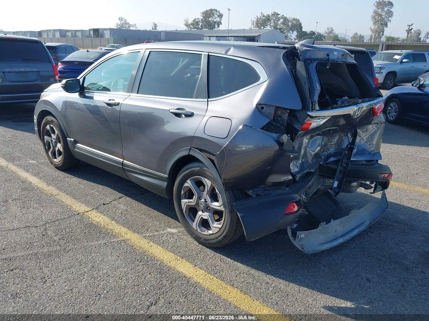 2019 Honda Cr-v VIN 7FARW1H57KE029886 IAAI salvage auction — REAR END, Salvage (California), sold $6,400 on 2026-07-29 (photo 3)