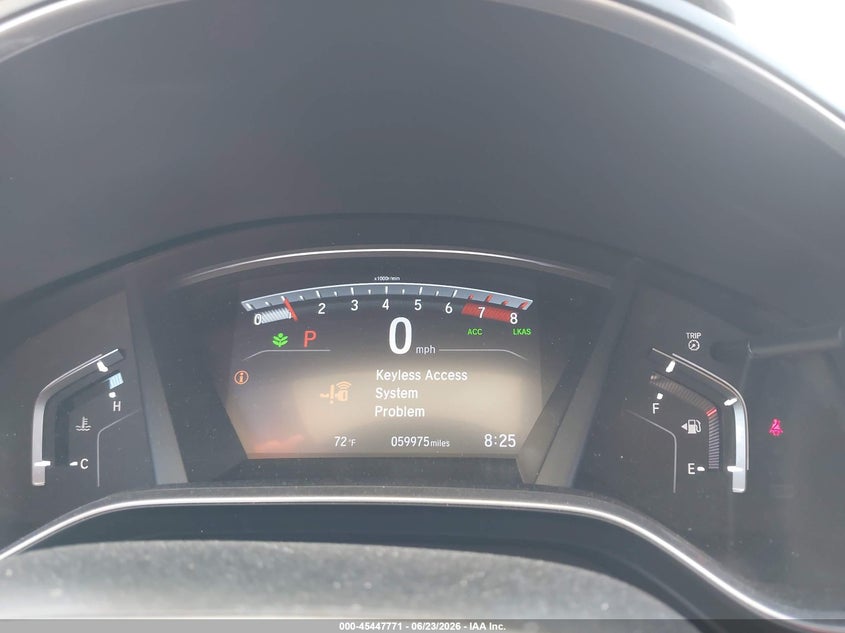 2019 Honda Cr-v VIN 7FARW1H57KE029886 IAAI salvage auction — REAR END, Salvage (California), sold $6,400 on 2026-07-29 (photo 7)