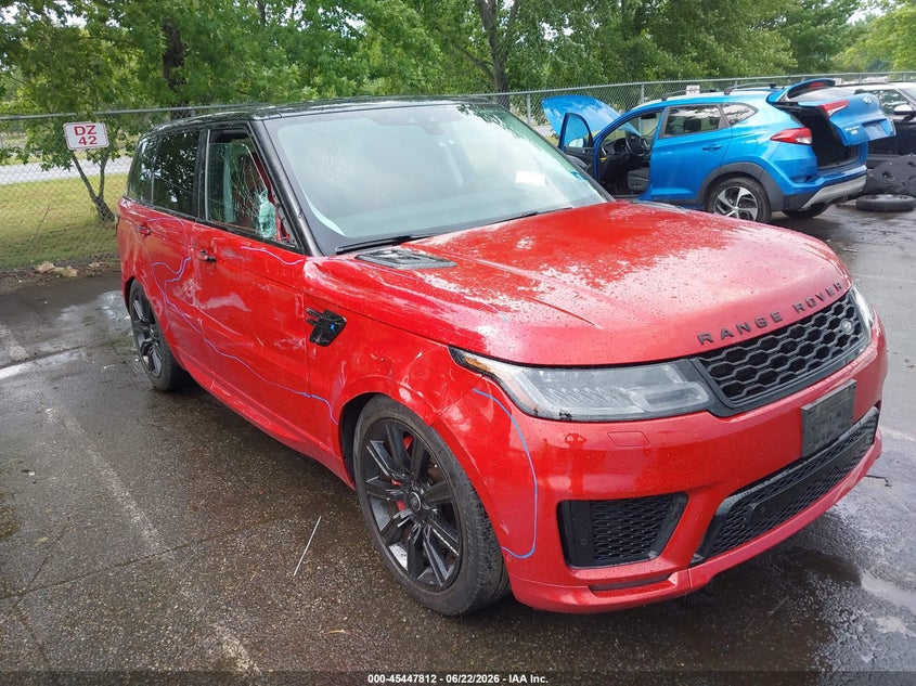 2020 Land rover Range rover sport VIN SALWS2RUXLA701528 IAAI salvage auction — SIDE, Salvage (New Jersey), sold $9,600 on 2026-07-27 (photo 1)