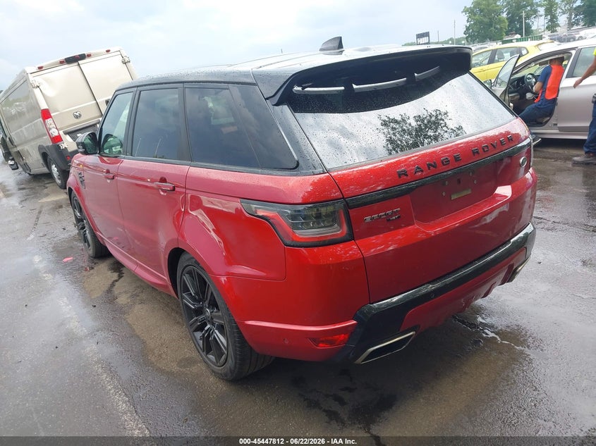 2020 Land rover Range rover sport VIN SALWS2RUXLA701528 IAAI salvage auction — SIDE, Salvage (New Jersey), sold $9,600 on 2026-07-27 (photo 3)