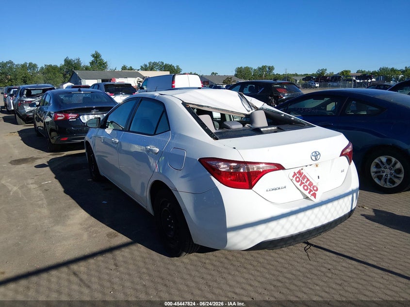 2017 Toyota Corolla VIN 5YFBURHE1HP580443 IAAI salvage auction — ROOF, Salvage (Ohio), sold $3,975 on 2026-07-14 (photo 3)