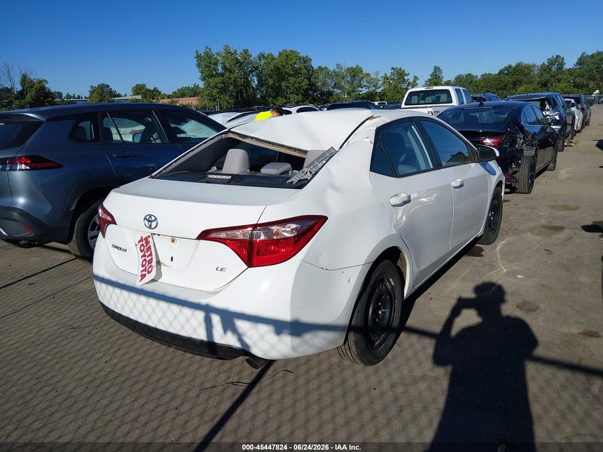 2017 Toyota Corolla VIN 5YFBURHE1HP580443 IAAI salvage auction — ROOF, Salvage (Ohio), sold $3,975 on 2026-07-14 (photo 4)