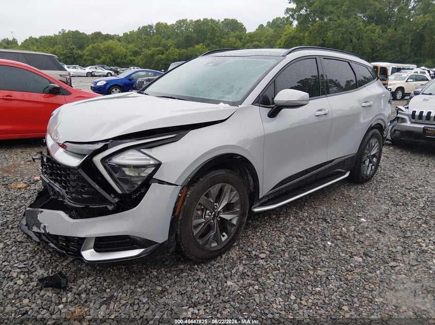2023 Kia Sportage VIN 5XYK43AF5PG129146 IAAI salvage auction — FRONT END, Salvage (Tennessee), sold $10,100 on 2026-07-16 (photo 2)