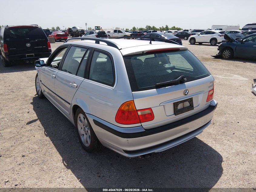 2002 BMW 3 series VIN WBAEN33412PC10981 IAAI salvage auction — LEFT FRONT, Salvage (Texas), sold $350 on 2026-07-29 (photo 3)