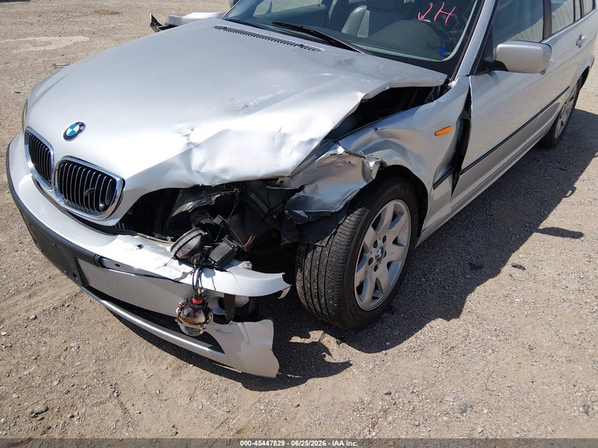 2002 BMW 3 series VIN WBAEN33412PC10981 IAAI salvage auction — LEFT FRONT, Salvage (Texas), sold $350 on 2026-07-29 (photo 6)