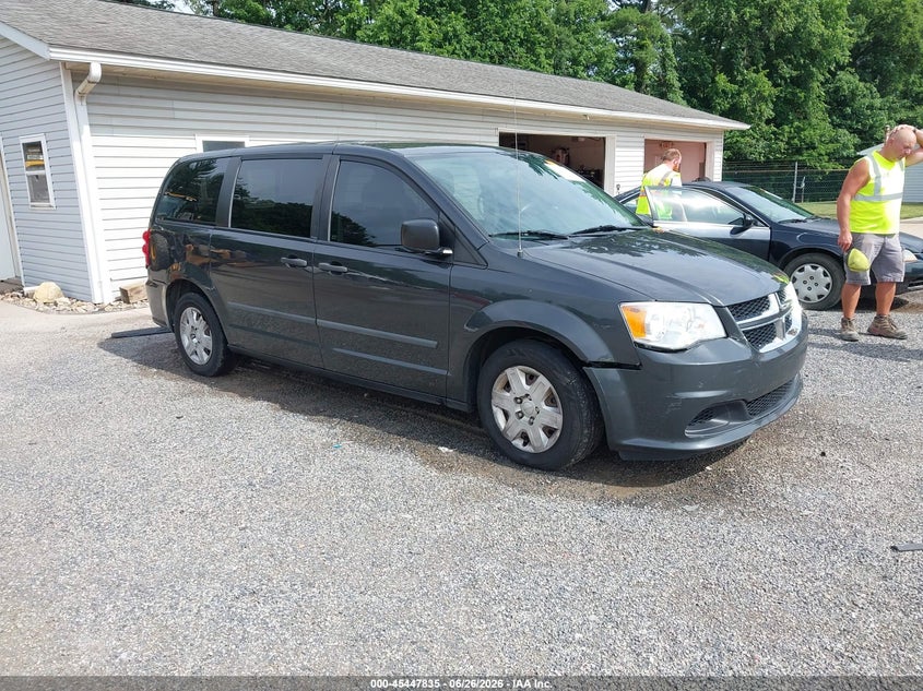 2012 Dodge Caravan VIN 2C4RDGBG7CR199010 IAAI salvage auction — REAR END, Salvage (Ohio), sold $475 on 2026-08-01 (photo 1)