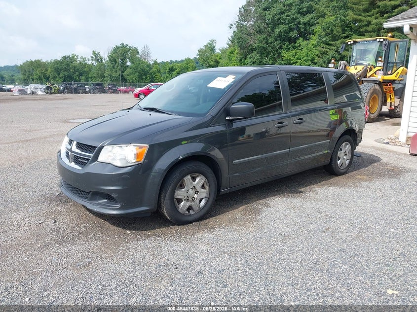 2012 Dodge Caravan VIN 2C4RDGBG7CR199010 IAAI salvage auction — REAR END, Salvage (Ohio), sold $475 on 2026-08-01 (photo 2)