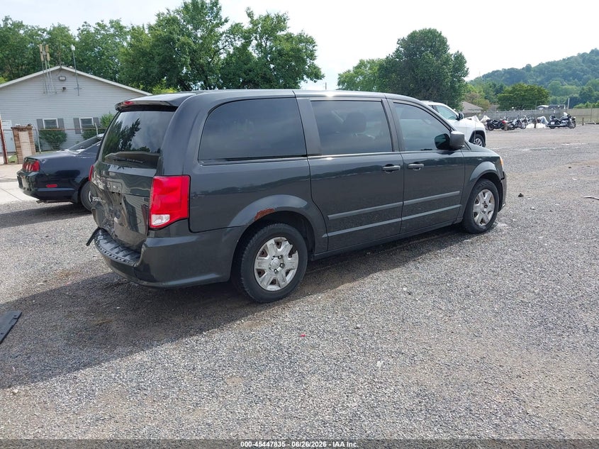 2012 Dodge Caravan VIN 2C4RDGBG7CR199010 IAAI salvage auction — REAR END, Salvage (Ohio), sold $475 on 2026-08-01 (photo 4)