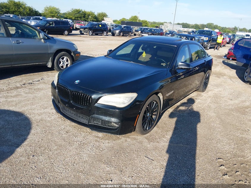 2014 BMW 7 series VIN WBAYE8C56ED135829 IAAI salvage auction — NORMAL WEAR, Clear-Dealer Only (Iowa), sold $1,550 on 2026-07-29 (photo 2)