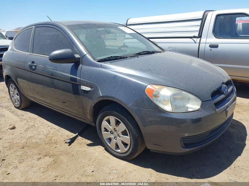 2008 Hyundai Accent VIN KMHCM36C08U083367 IAAI salvage auction — NORMAL WEAR, Clear-Dealer Only (Arizona), sold $325 on 2026-07-21 (photo 1)