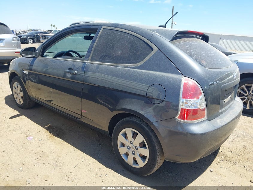 2008 Hyundai Accent VIN KMHCM36C08U083367 IAAI salvage auction — NORMAL WEAR, Clear-Dealer Only (Arizona), sold $325 on 2026-07-21 (photo 3)