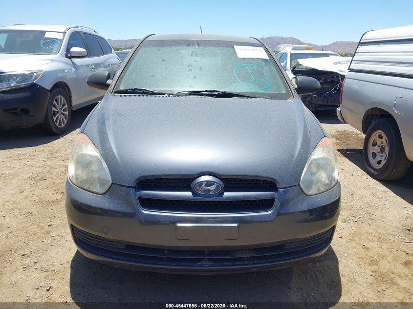 2008 Hyundai Accent VIN KMHCM36C08U083367 IAAI salvage auction — NORMAL WEAR, Clear-Dealer Only (Arizona), sold $325 on 2026-07-21 (photo 6)