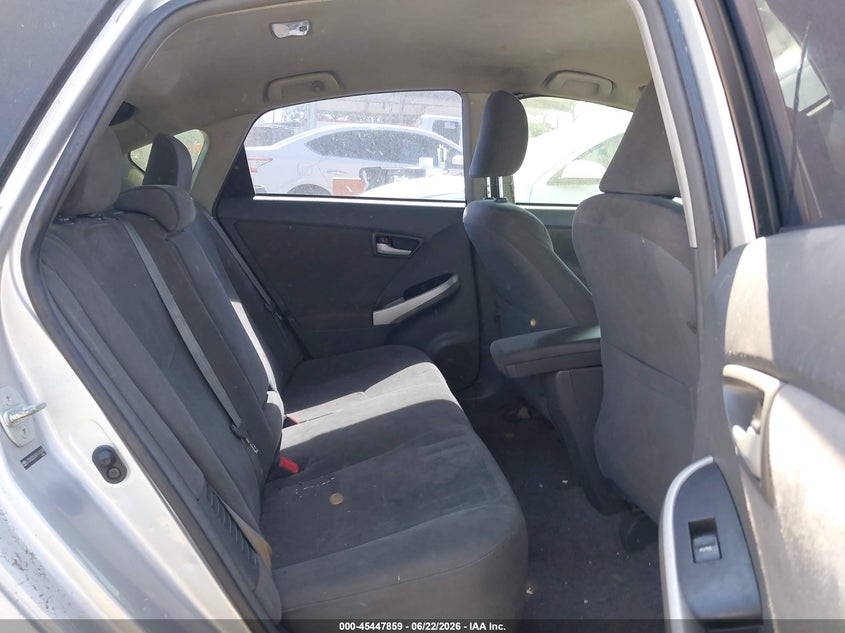 2011 Toyota Prius VIN JTDKN3DU6B1476288 IAAI salvage auction — UNKNOWN, Salvage Title - Dealer (California), sold $1,300 on 2026-07-15 (photo 8)