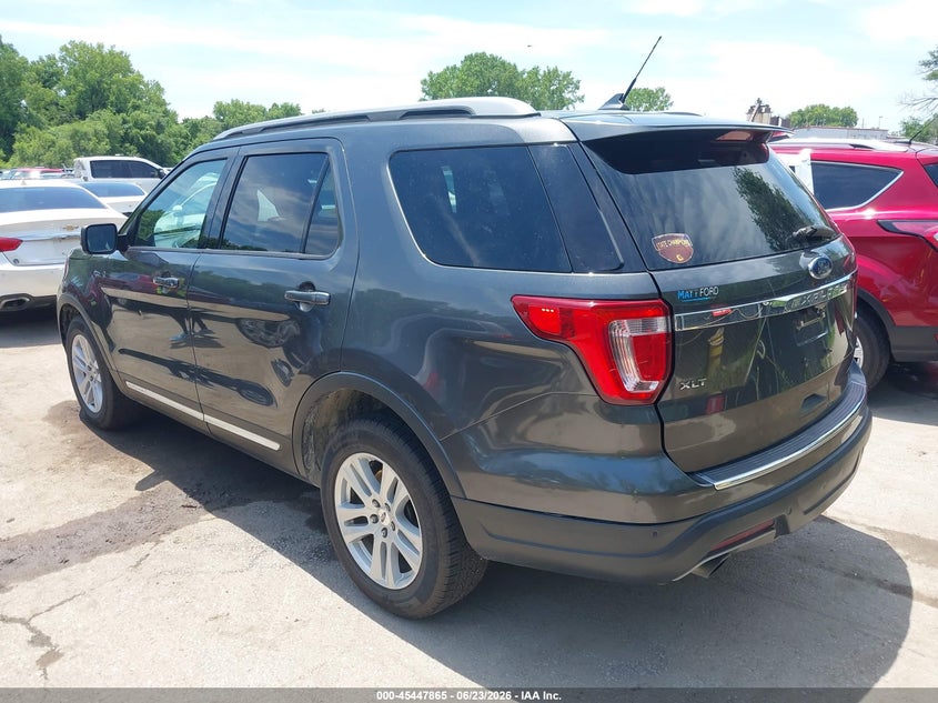 2018 Ford Explorer VIN 1FM5K8D86JGB94679 IAAI salvage auction — FRONT END, Salvage (Missouri), sold $2,650 on 2026-07-20 (photo 3)