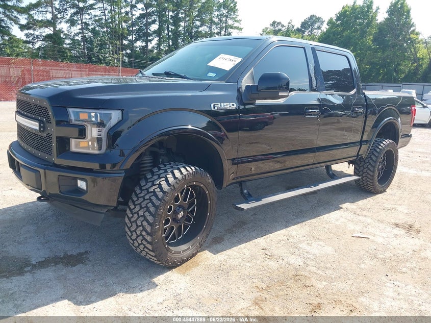 2017 Ford F-150 VIN 1FTEW1EG5HKC57980 IAAI salvage auction — SIDE, Original (Texas), sold $7,600 on 2026-07-29 (photo 2)