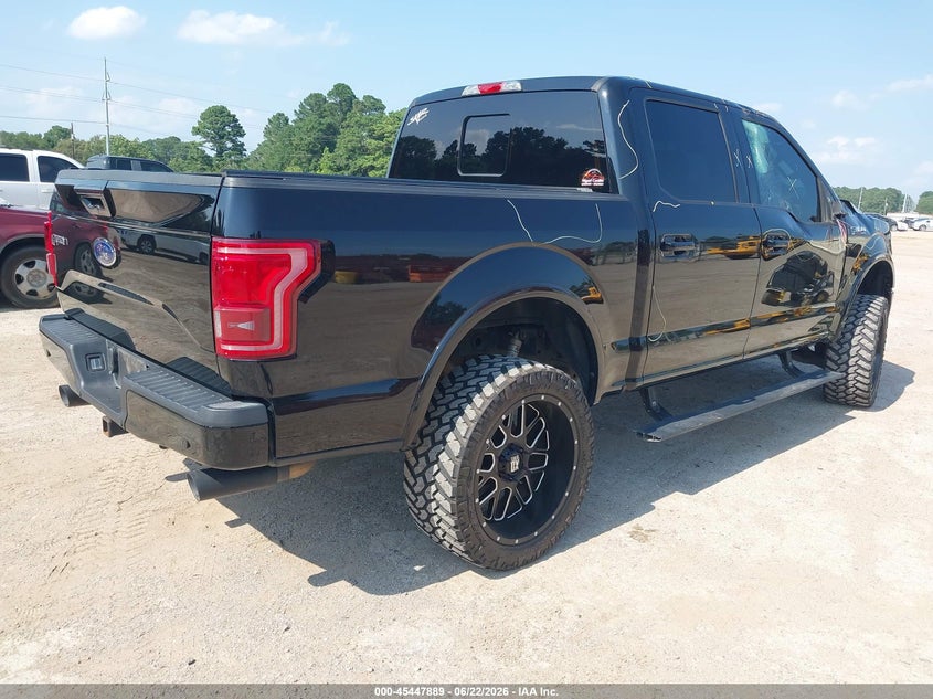 2017 Ford F-150 VIN 1FTEW1EG5HKC57980 IAAI salvage auction — SIDE, Original (Texas), sold $7,600 on 2026-07-29 (photo 4)
