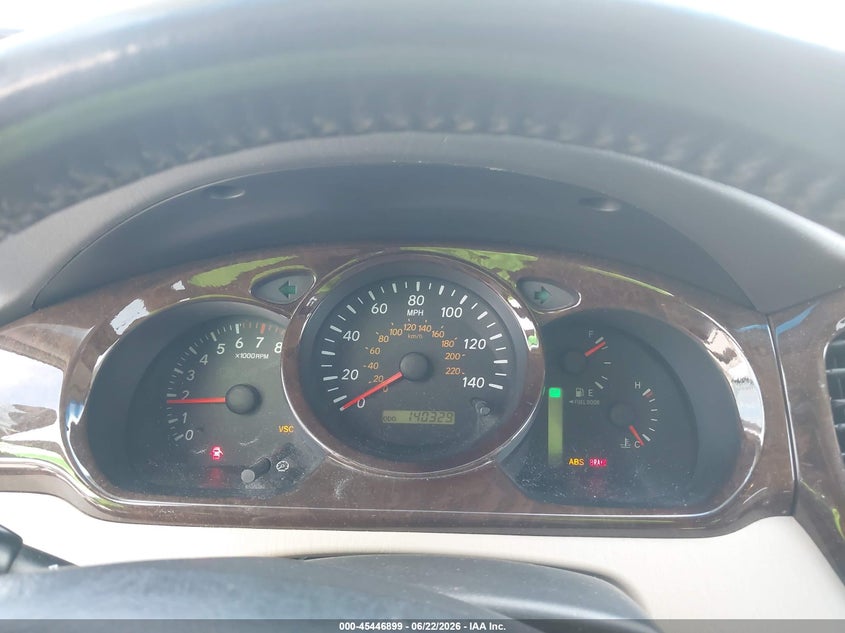 2001 Toyota Highlander VIN JTEHF21A110040282 IAAI salvage auction — LEFT FRONT, Salvage (California), sold $625 on 2026-07-29 (photo 7)