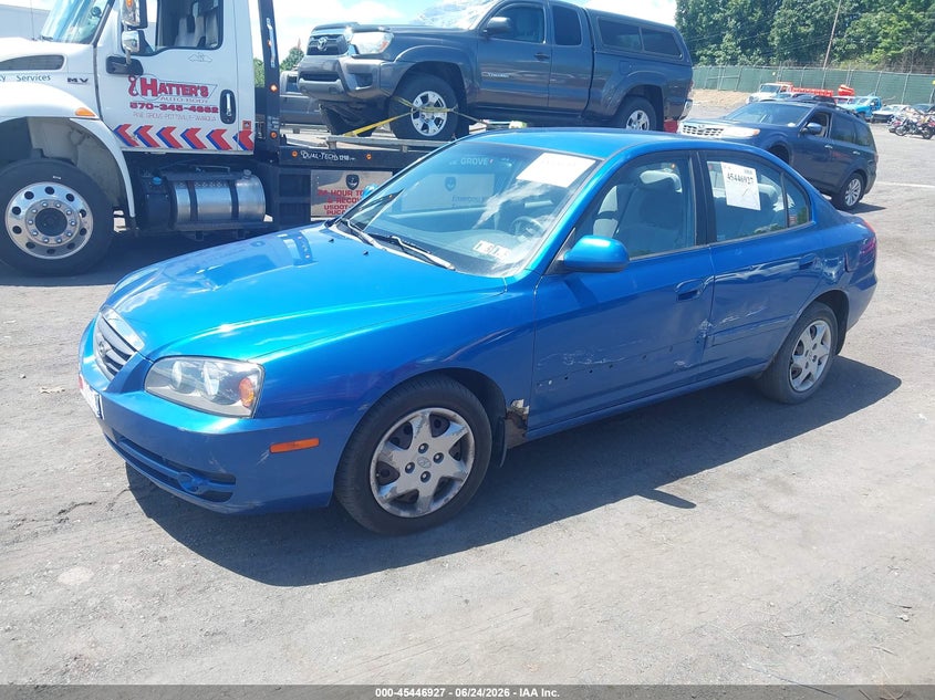 2005 Hyundai Elantra VIN KMHDN46D65U977630 IAAI salvage auction — NORMAL WEAR, Clear (Pennsylvania), sold $400 on 2026-07-28 (photo 2)