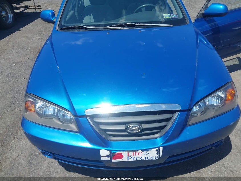 2005 Hyundai Elantra VIN KMHDN46D65U977630 IAAI salvage auction — NORMAL WEAR, Clear (Pennsylvania), sold $400 on 2026-07-28 (photo 6)