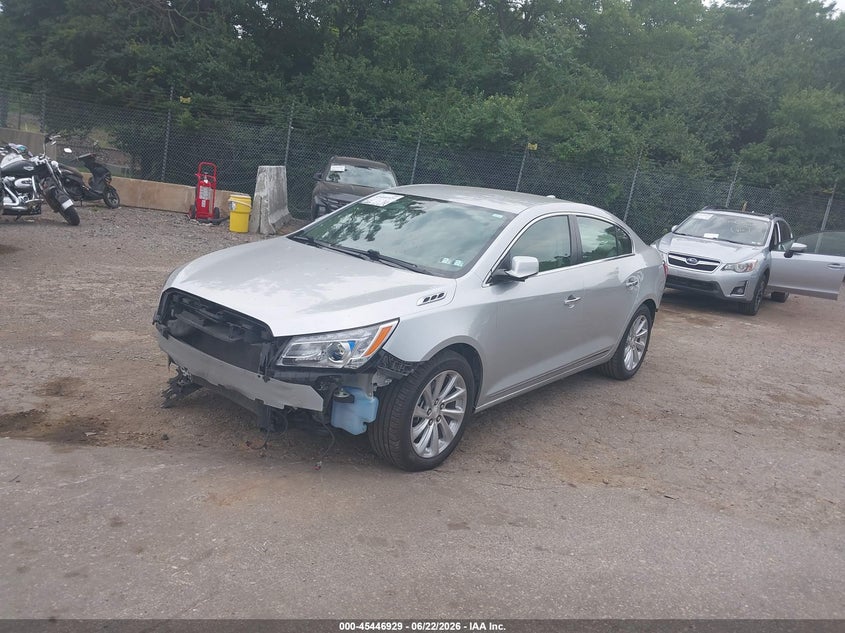 2016 Buick Lacrosse VIN 1G4GB5G30GF227259 IAAI salvage auction — REAR END, Salvage (Pennsylvania), sold $2,575 on 2026-07-10 (photo 2)