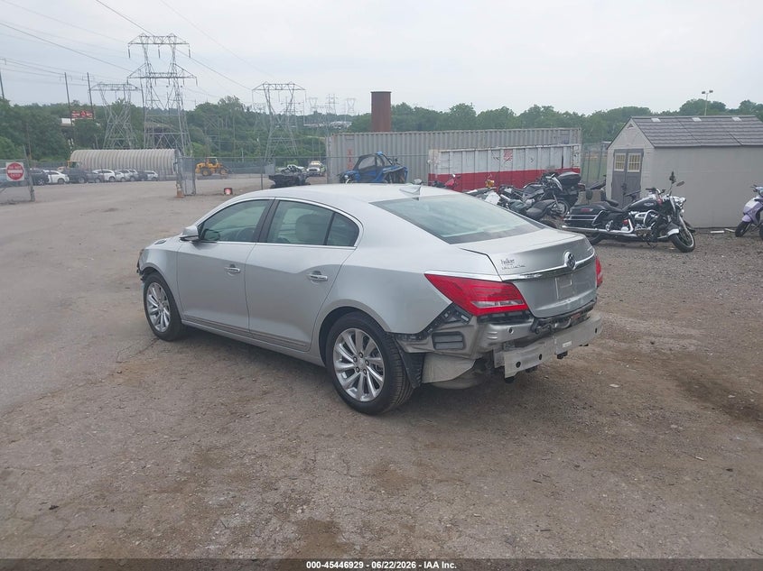 2016 Buick Lacrosse VIN 1G4GB5G30GF227259 IAAI salvage auction — REAR END, Salvage (Pennsylvania), sold $2,575 on 2026-07-10 (photo 3)