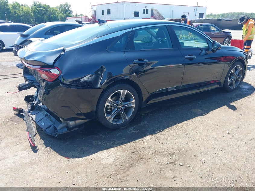 2022 Kia K5 VIN 5XXG34J24NG141284 IAAI salvage auction — REAR END, Salvage - Greater Than 75% (Maryland), sold $5,200 on 2026-07-22 (photo 4)