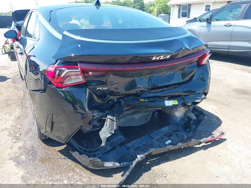 2022 Kia K5 VIN 5XXG34J24NG141284 IAAI salvage auction — REAR END, Salvage - Greater Than 75% (Maryland), sold $5,200 on 2026-07-22 (photo 6)