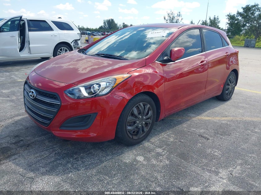 2017 Hyundai Elantra VIN KMHD35LH8HU357482 IAAI salvage auction — LEFT FRONT, Clear (Florida), sold $1,000 on 2026-07-16 (photo 2)