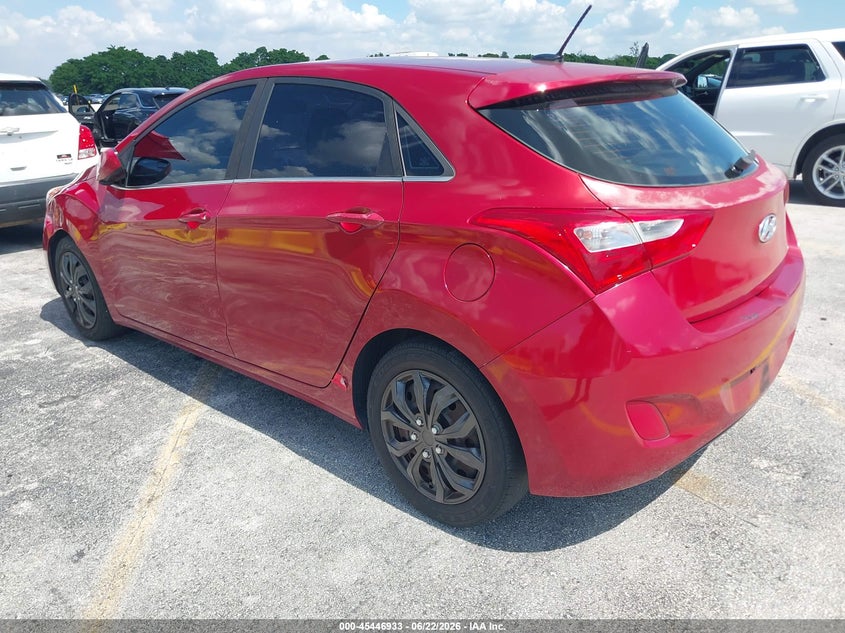 2017 Hyundai Elantra VIN KMHD35LH8HU357482 IAAI salvage auction — LEFT FRONT, Clear (Florida), sold $1,000 on 2026-07-16 (photo 3)
