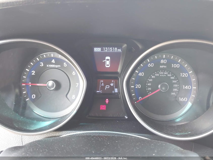 2017 Hyundai Elantra VIN KMHD35LH8HU357482 IAAI salvage auction — LEFT FRONT, Clear (Florida), sold $1,000 on 2026-07-16 (photo 7)