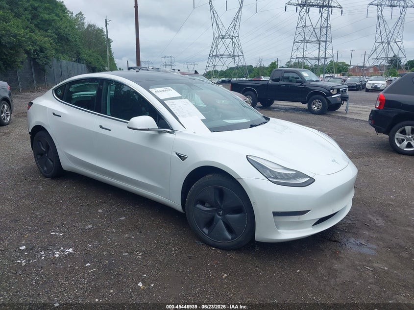 2020 Tesla Model 3 VIN 5YJ3E1EA1LF612879 IAAI salvage auction — REAR END, Salvage (Pennsylvania), sold $4,150 on 2026-07-30 (photo 1)