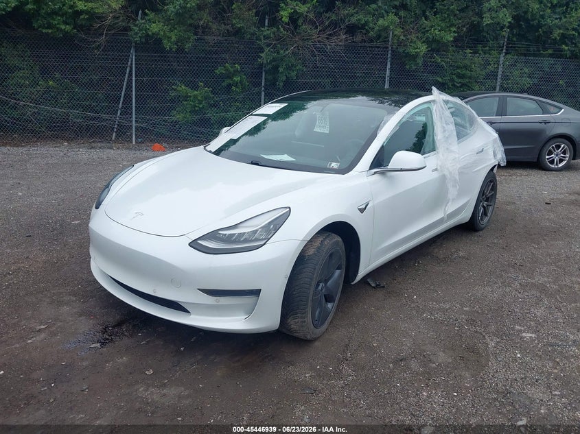 2020 Tesla Model 3 VIN 5YJ3E1EA1LF612879 IAAI salvage auction — REAR END, Salvage (Pennsylvania), sold $4,150 on 2026-07-30 (photo 2)