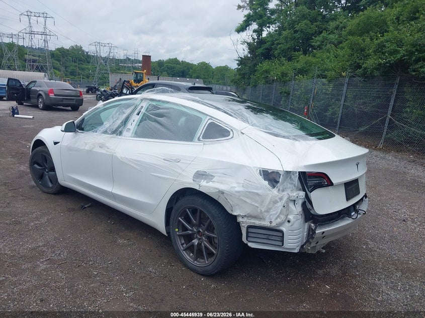 2020 Tesla Model 3 VIN 5YJ3E1EA1LF612879 IAAI salvage auction — REAR END, Salvage (Pennsylvania), sold $4,150 on 2026-07-30 (photo 3)