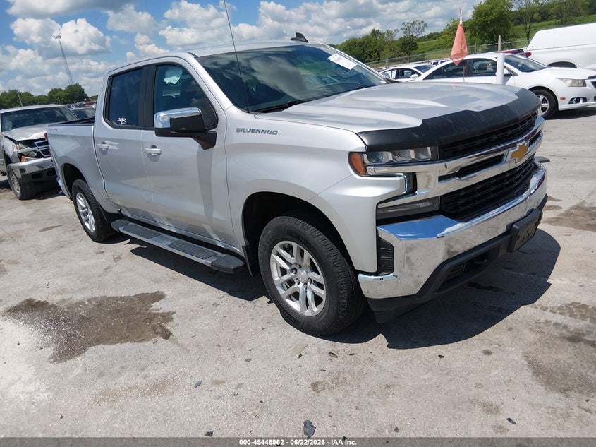 2021 Chevrolet Silverado VIN 3GCUYDED8MG386780 IAAI salvage auction — LEFT FRONT, Salvage Title, sold $9,100 on 2026-07-31 (photo 1)