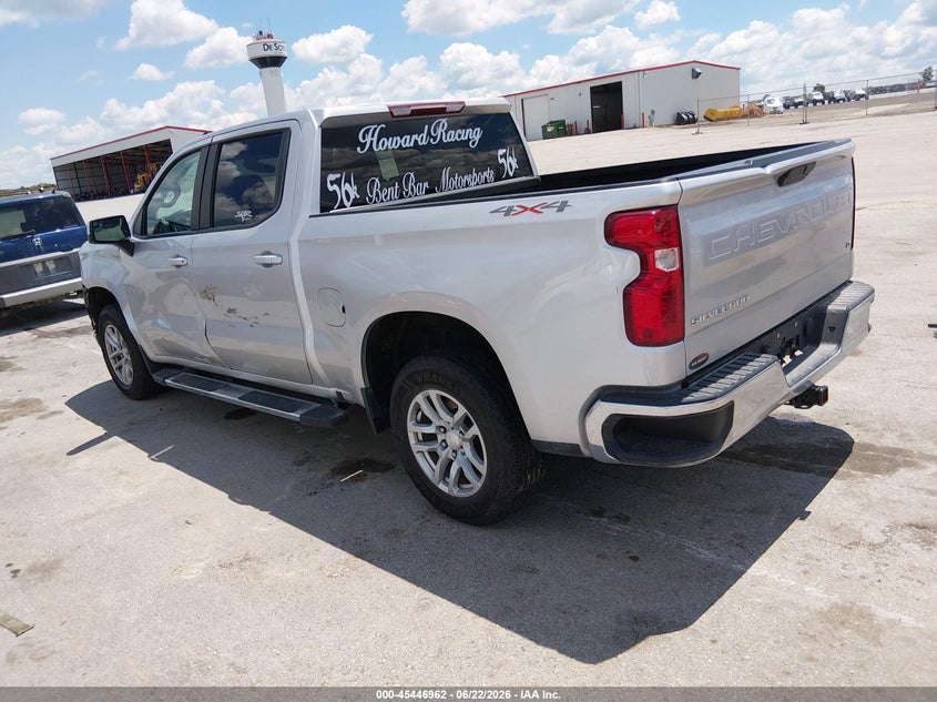 2021 Chevrolet Silverado VIN 3GCUYDED8MG386780 IAAI salvage auction — LEFT FRONT, Salvage Title, sold $9,100 on 2026-07-31 (photo 3)