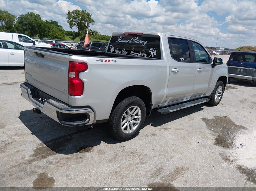 2021 Chevrolet Silverado VIN 3GCUYDED8MG386780 IAAI salvage auction — LEFT FRONT, Salvage Title, sold $9,100 on 2026-07-31 (photo 4)