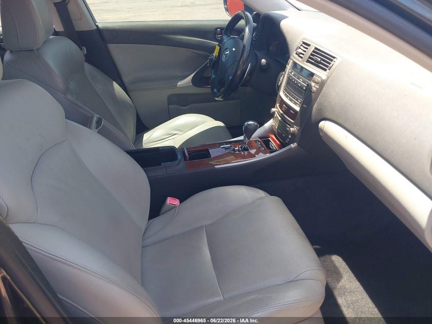 2007 Lexus Is 250 VIN JTHBK262675027710 IAAI salvage auction — RIGHT SIDE, Salvage (California), sold $3,025 on 2026-07-20 (photo 5)