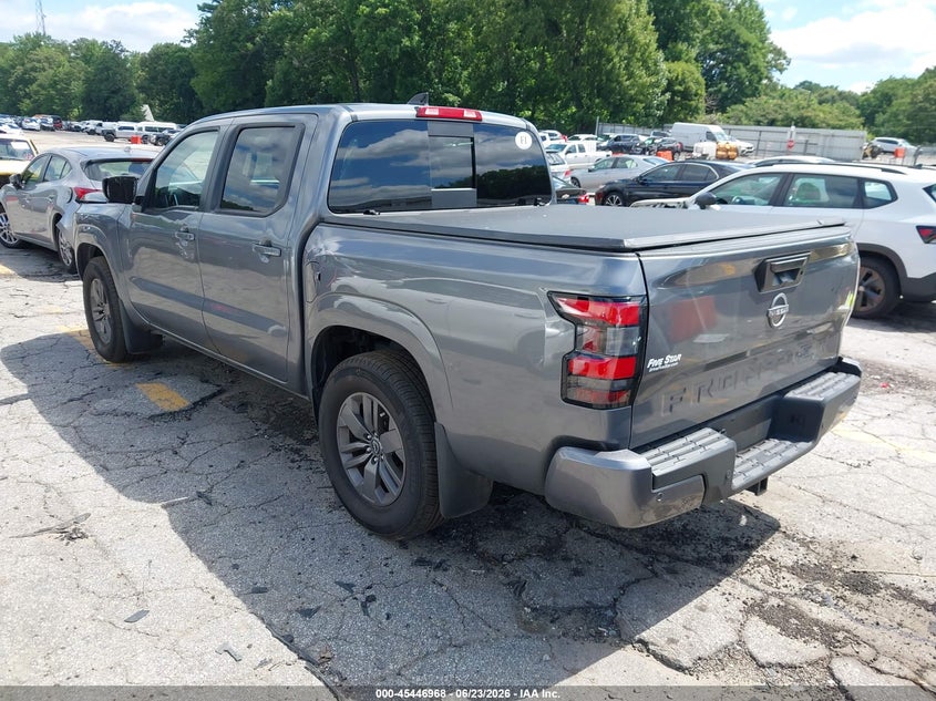 2025 Nissan Navara (frontier) VIN 1N6ED1EJXSN622738 IAAI salvage auction — RIGHT FRONT, Salvage (Georgia), sold $11,000 on 2026-08-19 (photo 3)