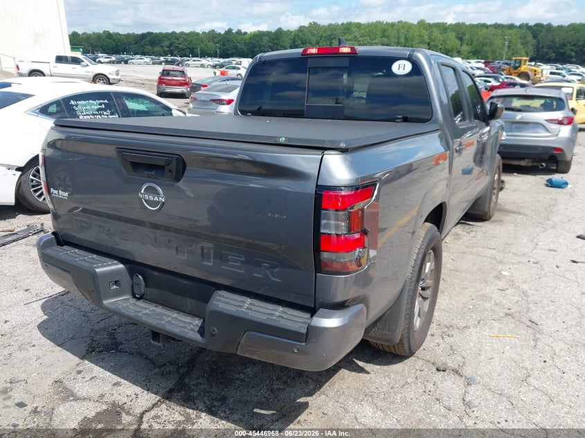 2025 Nissan Navara (frontier) VIN 1N6ED1EJXSN622738 IAAI salvage auction — RIGHT FRONT, Salvage (Georgia), sold $11,000 on 2026-08-19 (photo 4)