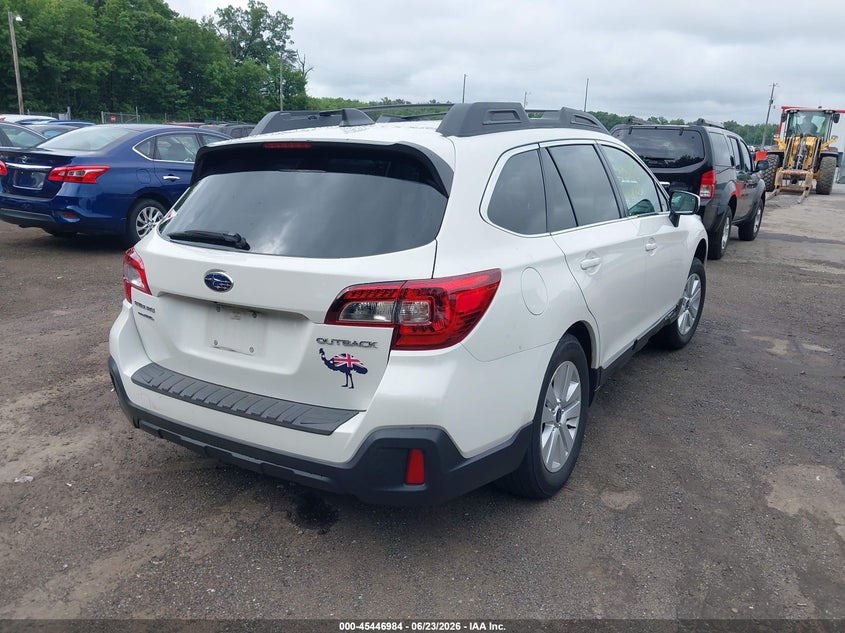 2018 Subaru Outback VIN 4S4BSACC0J3389488 IAAI salvage auction — REAR END, Salvage - Greater Than 75% (Maryland), sold $3,150 on 2026-07-09 (photo 4)