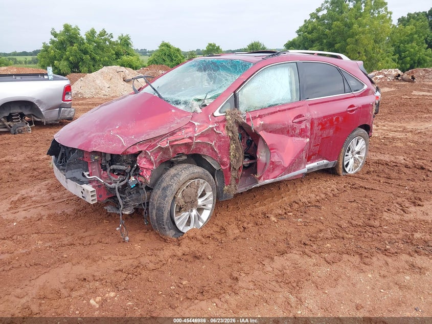 2010 Lexus Rx 450h VIN JTJBC1BA4A2013929 IAAI salvage auction — ROLLOVER, Salvage (Missouri), sold $975 on 2026-07-30 (photo 2)