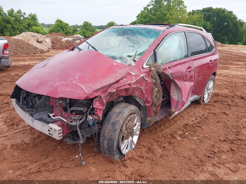 2010 Lexus Rx 450h VIN JTJBC1BA4A2013929 IAAI salvage auction — ROLLOVER, Salvage (Missouri), sold $975 on 2026-07-30 (photo 6)