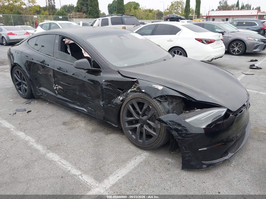 2022 Tesla Model s VIN 5YJSA1E51NF493115 — IAAI salvage auction photo