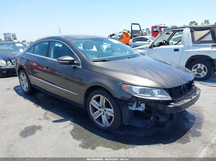 2017 Volkswagen Passat cc VIN WVWKP7ANXHE500611 IAAI salvage auction — LEFT FRONT, Salvage (California), sold $2,200 on 2026-07-09 (photo 1)