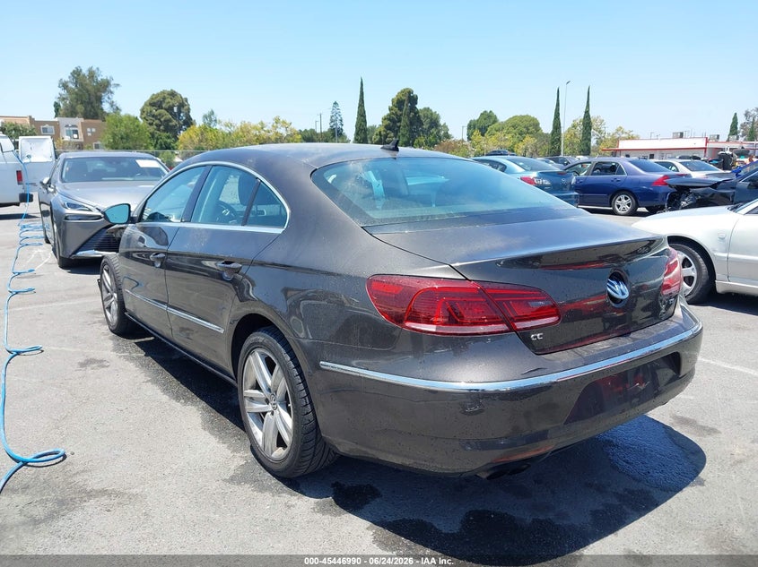 2017 Volkswagen Passat cc VIN WVWKP7ANXHE500611 IAAI salvage auction — LEFT FRONT, Salvage (California), sold $2,200 on 2026-07-09 (photo 3)