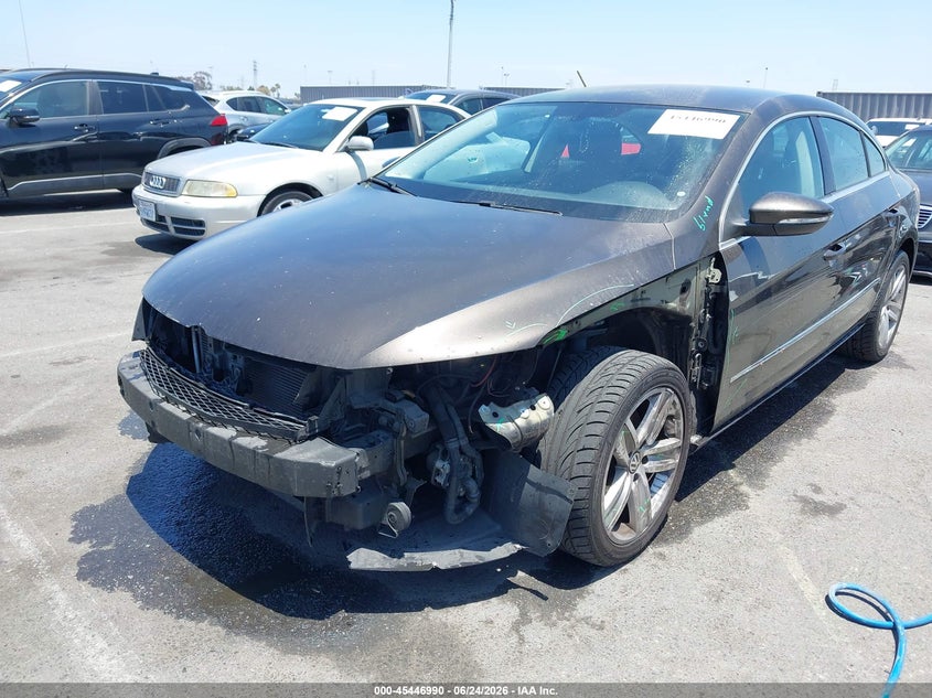 2017 Volkswagen Passat cc VIN WVWKP7ANXHE500611 IAAI salvage auction — LEFT FRONT, Salvage (California), sold $2,200 on 2026-07-09 (photo 6)