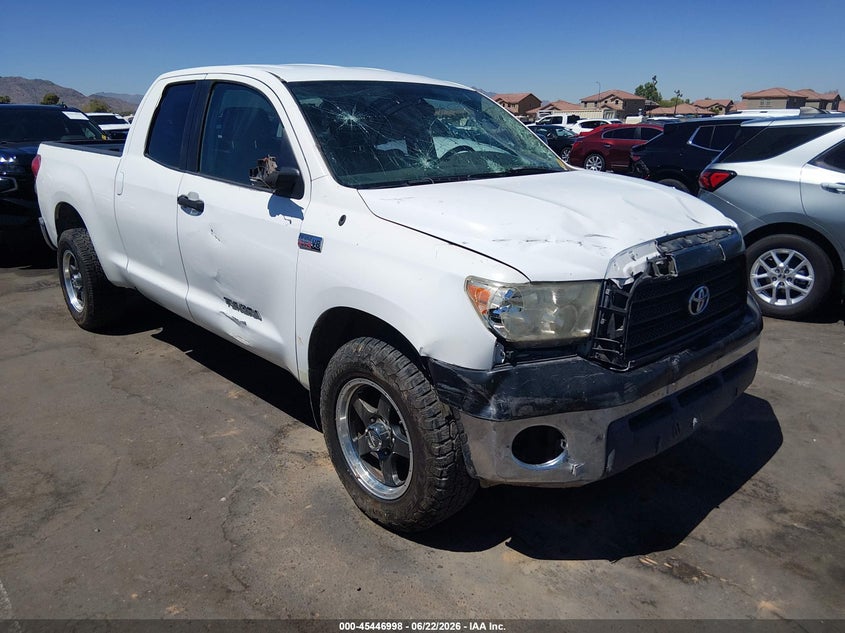 2008 Toyota Tundra VIN 5TFBV541X8X073339 IAAI salvage auction — FRONT END, Salvage (Arizona), sold $3,450 on 2026-07-12 (photo 1)